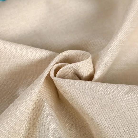 NEW SUNFLOWER FARMHOUSE "BLESS OUR FARM" DECORATIVE LINEN PILLOW COVER 17.7" - Picture 3 of 3